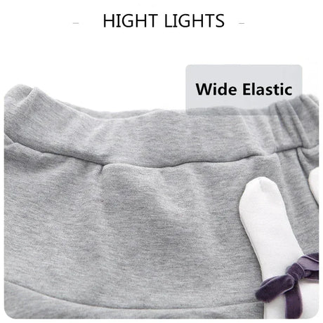 Girls Cotton Solid Color Autumn Leggings Pants - Omega Lifestyles