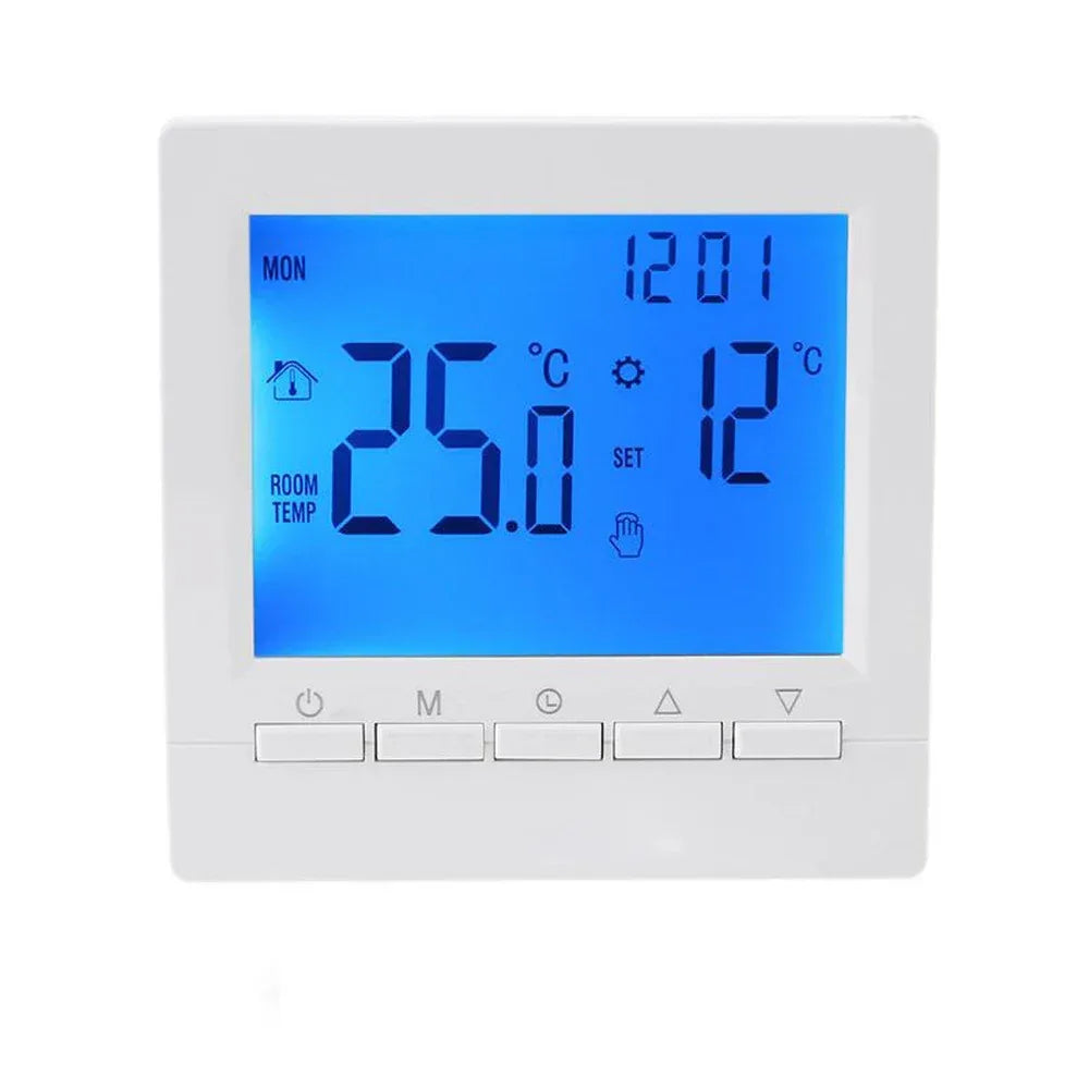 Programmable Smart Thermostat With Child Lock Backlit Display - Omega Lifestyles
