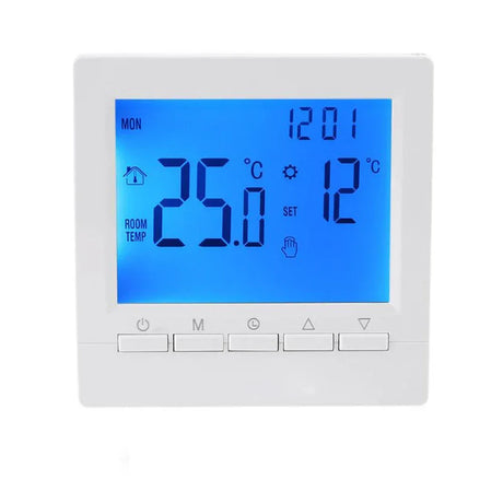 Programmable Smart Thermostat With Child Lock Backlit Display - Omega Lifestyles