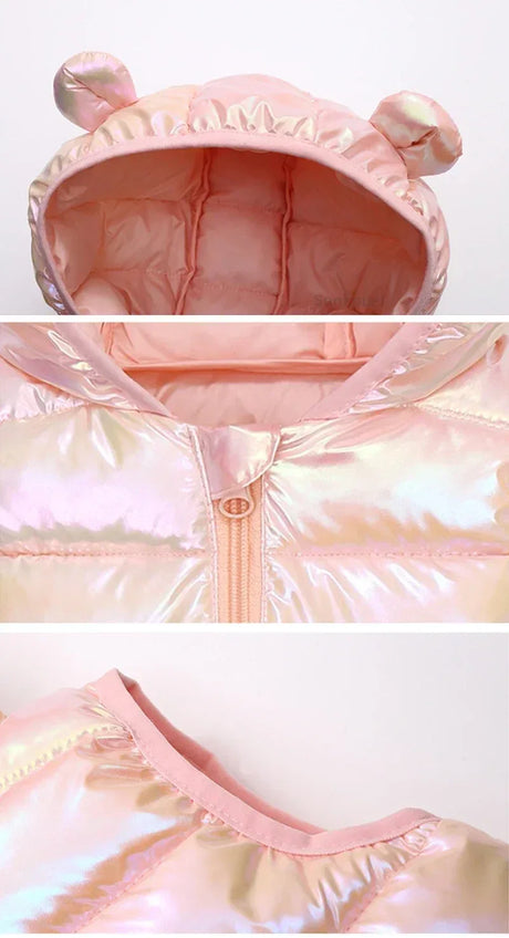 Children’s Hooded Winter Cotton Polyester Waistcoat Vest - Omega Lifestyles