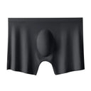Men’s Seamless Ultra-Thin Breathable Polyester Spandex Boxer Shorts