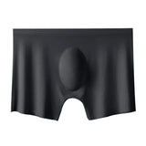 Men’s Seamless Ultra-Thin Breathable Polyester Spandex Boxer Shorts