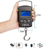 Portable Digital Hanging Scale With 50kg Capacity - Omega Lifestyles