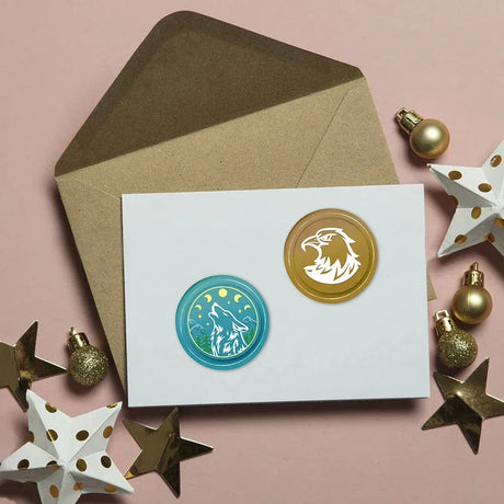 Brass Removable Head Wax Seal Stamp For Decoration - Omega Lifestyles