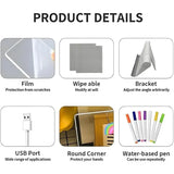 Personalized USB LED Night Light Acrylic Message Board - Omega Lifestyles