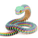 30cm Articulated 3D Printed Snake Toy Desktop Ornament - Omega Lifestyles