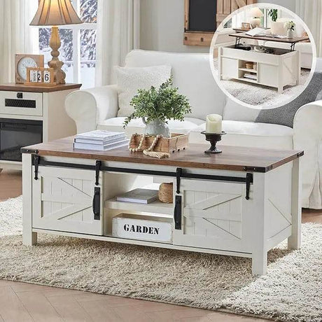 Farmhouse Lift-Top Coffee Table - Omega Lifestyles