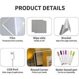 Personalized USB LED Night Light Acrylic Message Board - Omega Lifestyles