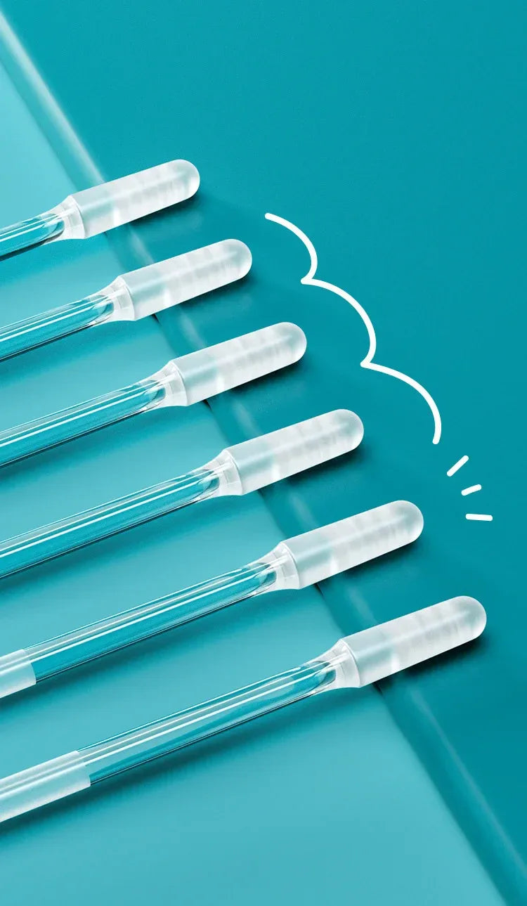 Pack Of 24 Soft Rubber Tip Sticky Ear Cleaning Cotton Swabs - Omega Lifestyles