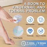 Rechargeable Nail Phototherapy Lamp UV Foot Care Tool - Omega Lifestyles