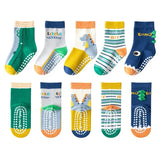 Children’s Cotton Non-Slip Cartoon Knit Socks - Omega Lifestyles