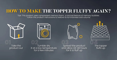 300TC Cotton Pillow Top Breathable Mattress Topper Twin - Omega Lifestyles