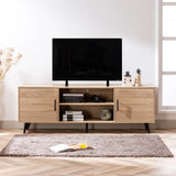 Modern Mid Century MDF Wood TV Stand Console