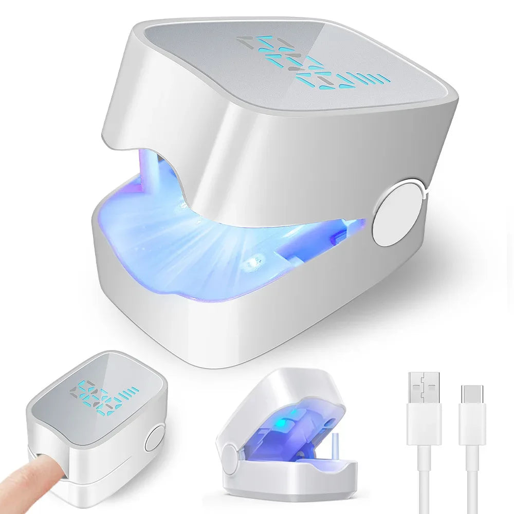 Rechargeable Nail Phototherapy Lamp UV Foot Care Tool - Omega Lifestyles