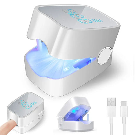 Rechargeable Nail Phototherapy Lamp UV Foot Care Tool - Omega Lifestyles
