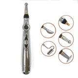 5-Head Electric Acupuncture Point Massage Pen Pain Relief - Omega Lifestyles