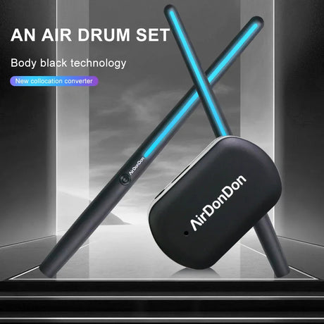Portable Bluetooth Air Drum Set With Foot Sensor - Omega Lifestyles