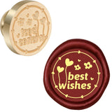 Wax Seal Stamp With Removable Brass Head For Decoration - Omega Lifestyles