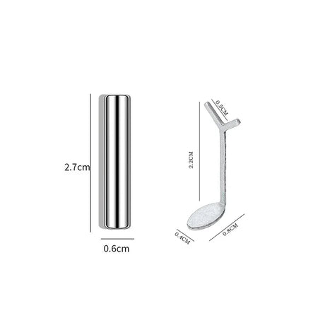 Set Of 5 Y-Shaped Love Heart Cat Eye Nail Tool - Omega Lifestyles