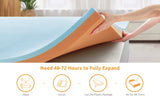 3-Inch Cooling Gel Memory Foam Mattress Topper