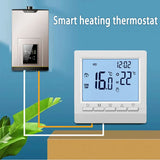 Programmable Smart Thermostat With Child Lock Backlit Display - Omega Lifestyles