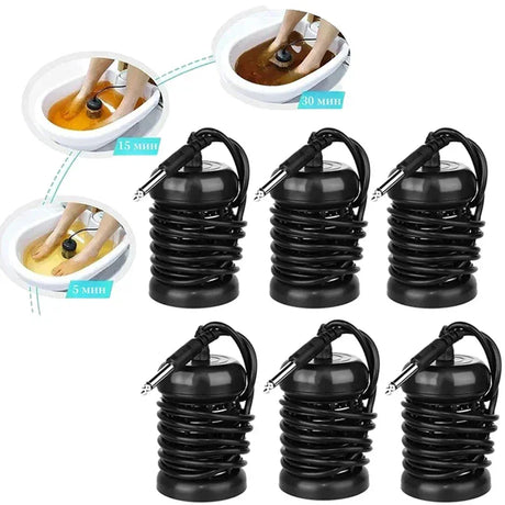 Detox Stainless Steel Ion Cleanse Foot Spa Set - Omega Lifestyles