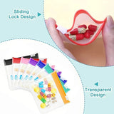 Set of 7 Waterproof EVA Pill Dispenser Storage Bags - Omega Lifestyles