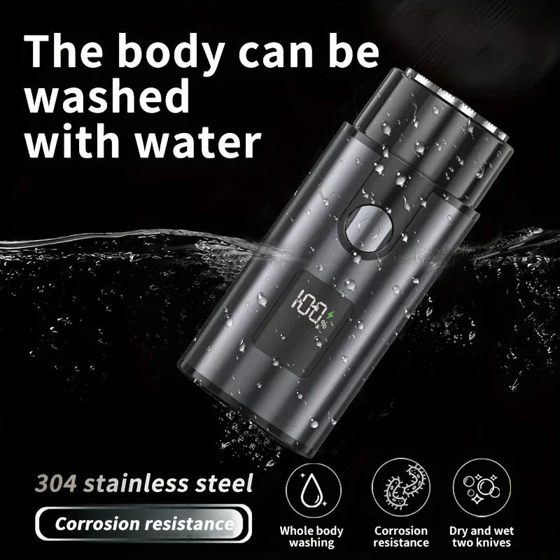 Rotary Electric Shaver Cordless Waterproof Rechargeable Razor - Omega Lifestyles