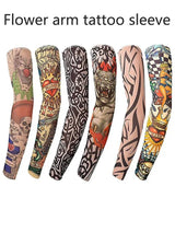 Floral Temporary Tattoo Sleeve With Sun Protection - Omega Lifestyles