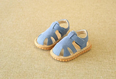 Baby Anti-Slippery Sound Sole Soft Indoor Toddler Sandals - Omega Lifestyles
