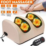 Electric Foot Massager With Kneading Heat Therapy - Omega Lifestyles