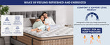 Medium 12-Inch Hybrid Gel Memory Foam Mattress