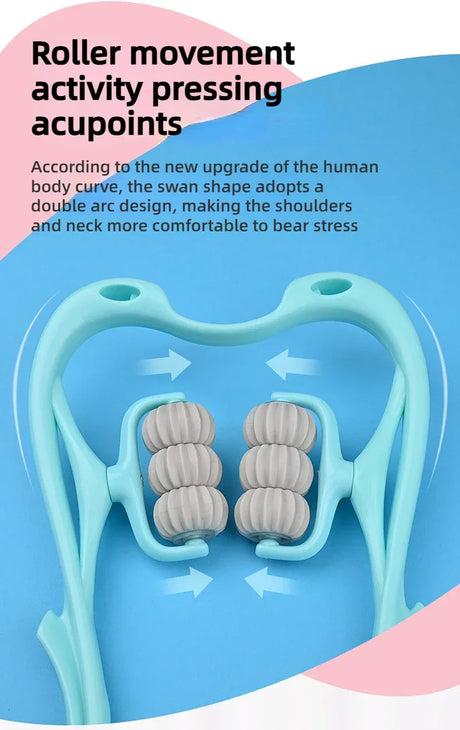 Cervical Spine Roller Massage Therapy Tool For Neck Pain - Omega Lifestyles