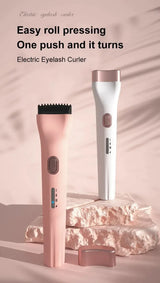 Electric Heated Eyelash Curler 3-Speed Temperature Control - Omega Lifestyles