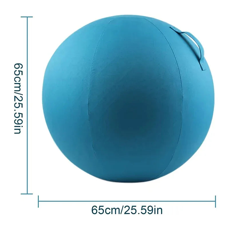 65cm Breathable Yoga Ball Protective Cover With Handle - Omega Lifestyles