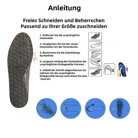 Pair Of Magnetic Therapy Acupressure Massage Insoles - Omega Lifestyles