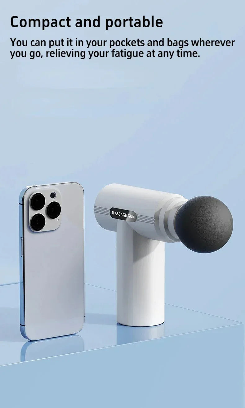 USB Mini Portable Muscle Relaxation Massage Gun - Omega Lifestyles