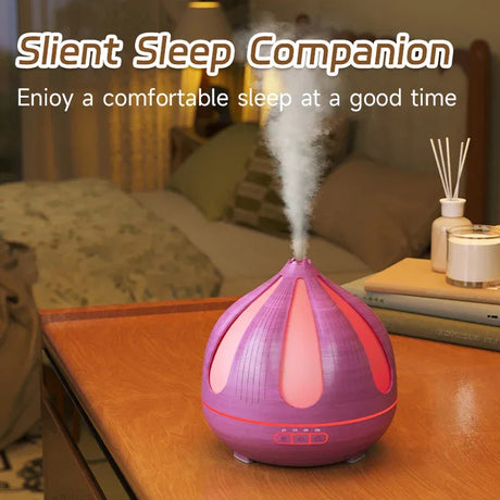 Ultrasonic Remote Control Oil Diffuser With LED Nightlight - Omega Lifestyles