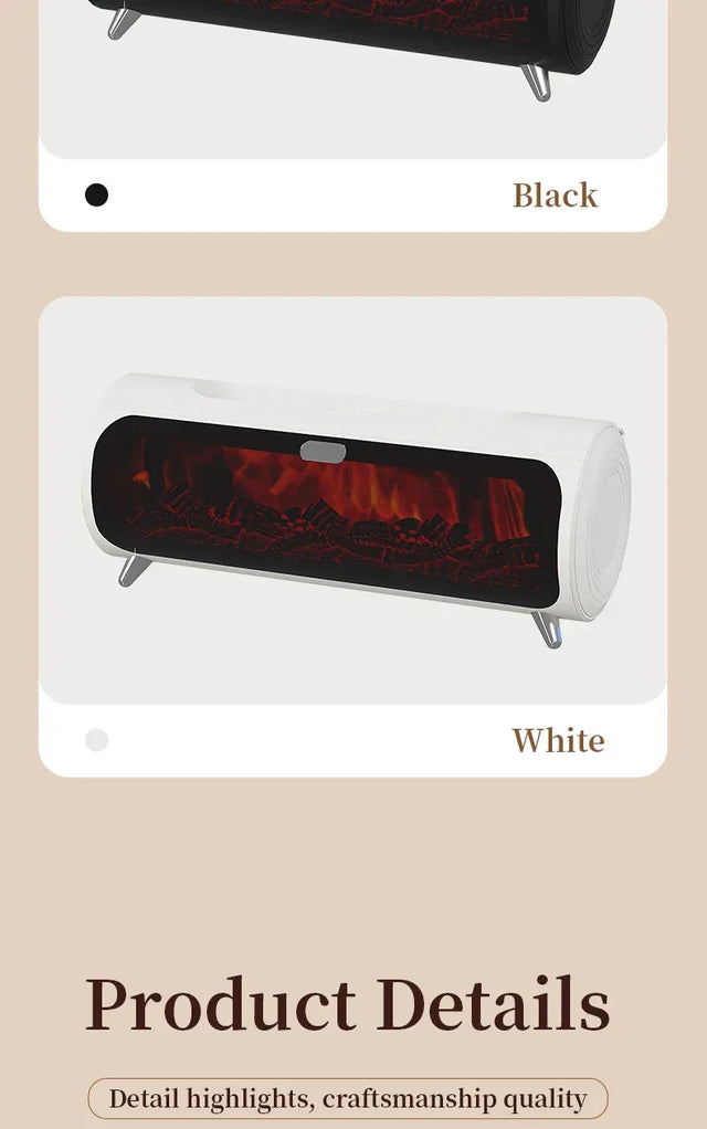 Fireplace Ultrasonic Essential Oil Aroma Diffuser Humidifier - Omega Lifestyles