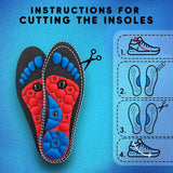 Acupressure Magnetic Orthopedic Breathable Sneaker Insoles - Omega Lifestyles