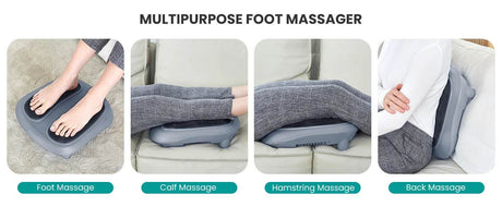 Shiatsu Electric Foot Massager With Heating Therapy - Omega Lifestyles