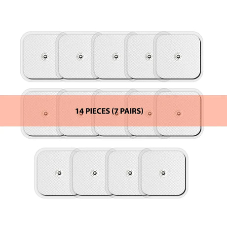 Reusable Self-Adhesive Non-Woven Physiotherapy Electrode Pads - Omega Lifestyles