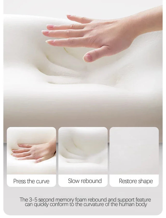 Ergonomic Memory Foam Posture Support Pillow - Omega Lifestyles