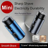 Rotary Electric Shaver Cordless Waterproof Rechargeable Razor - Omega Lifestyles