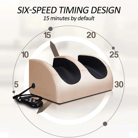 Electric Foot Massager With Kneading Heat Therapy - Omega Lifestyles