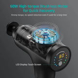 Professional Deep Tissue Percussion Massage Gun with 7 Heads - Omega Lifestyles