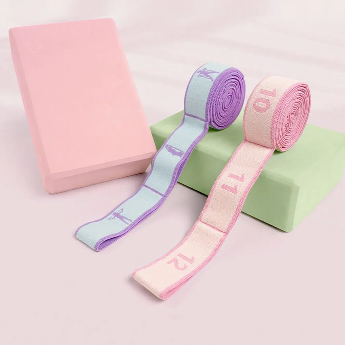 Yoga Elastic Stretch Band Resistance Rope Fitness Pilates - Omega Lifestyles