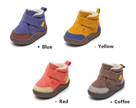 Winter Plush Waterproof Anti-Slip Toddler Snow Boots - Omega Lifestyles