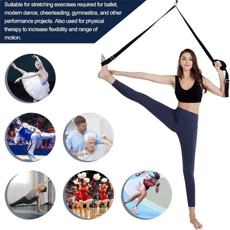 Yoga Stretch Strap Door Anchor Flexibility Trainer - Omega Lifestyles