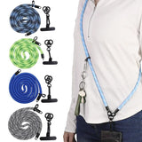 120cm Thick Adjustable Polyester Crossbody Phone Lanyard